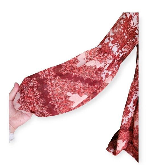 Show Me Your MuMu Sienna Swing Dress M Bohemian Beach - Picture 10 of 14